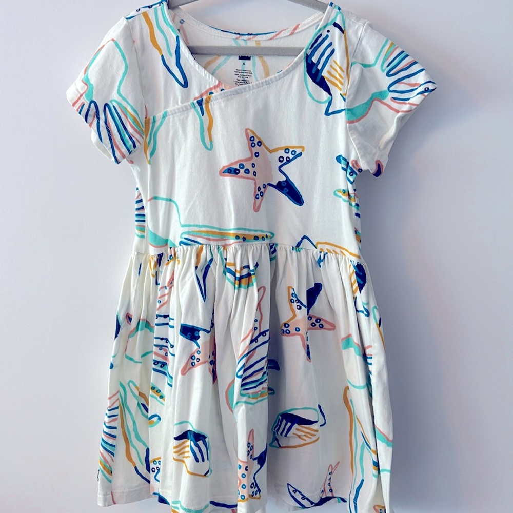 Tea Collection sea-life print dress.